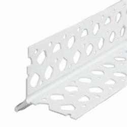 10mm x 2.5m White Plastic Angle Bead